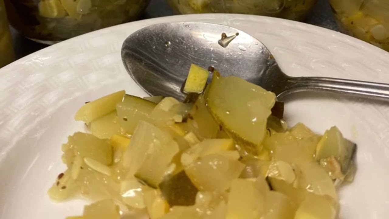 Summer Squash relish canning recipe- Massive Harvest Summer Squash 101