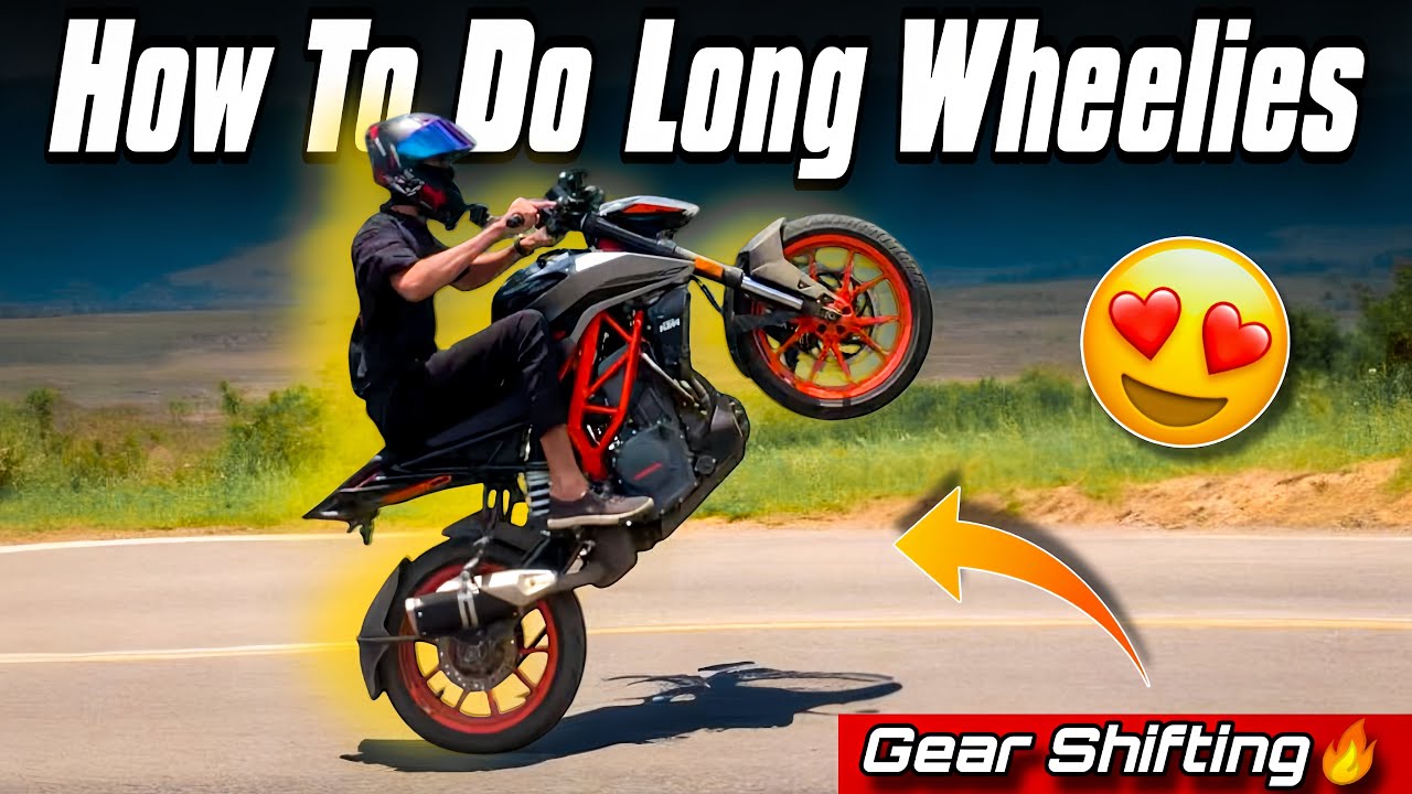 how to Learn Long Wheelies in 3 Easy Steps 🤯 | Bike Wheelie Tutorial | KTM Duke 390🔥