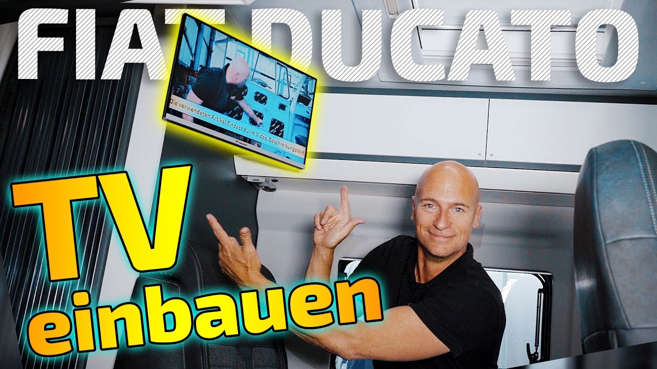 TV im Wohnmobil einbauen | Fiat Ducato | ARS24