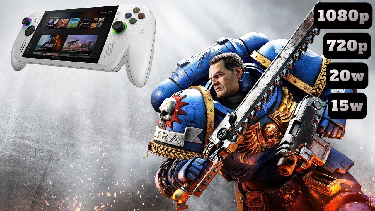 ROG Xbox Ally Warhammer 40K Space Marine 2 | Warhammer 40000 Space Marine 2 ROG Xbox Ally