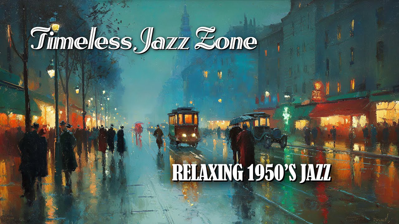 Relaxing Jazz 1950s Nostalgic Futuristic Visuals 11 Hour Chill Jazz Vibes011