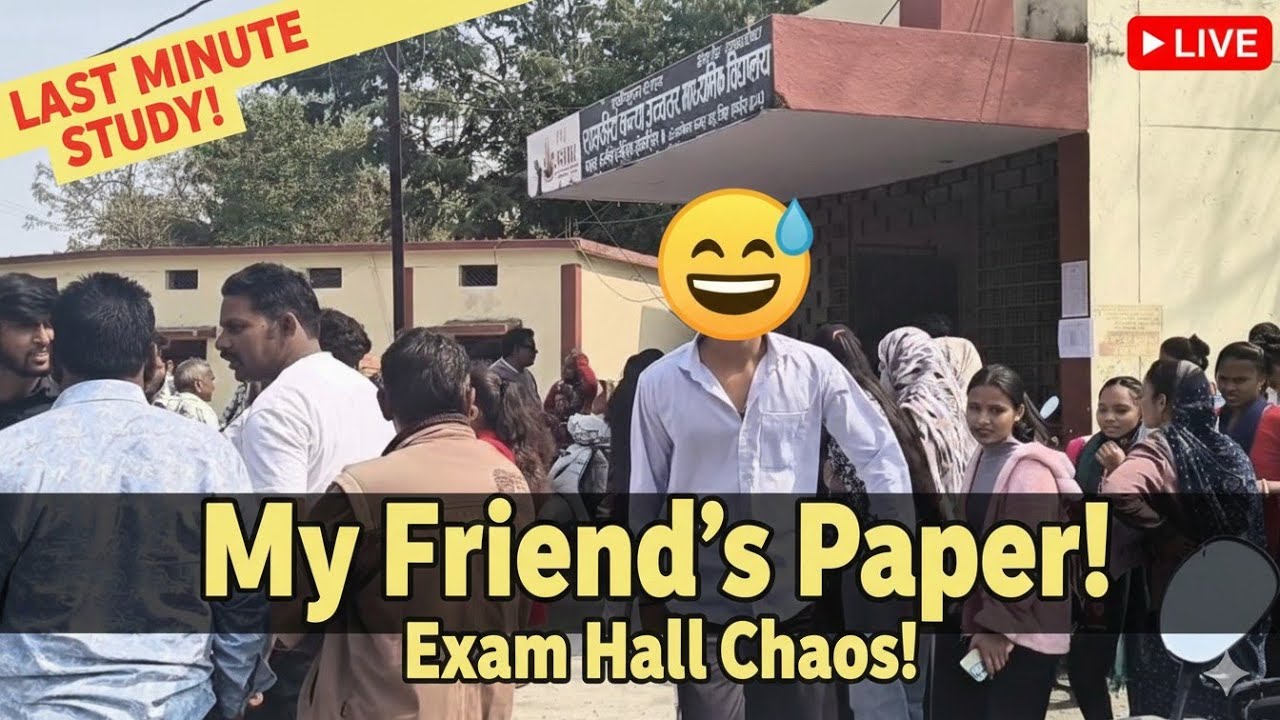 My 2 vlogs Taking My Friend to Their Exam (I’m More Nervous Than They Are😁