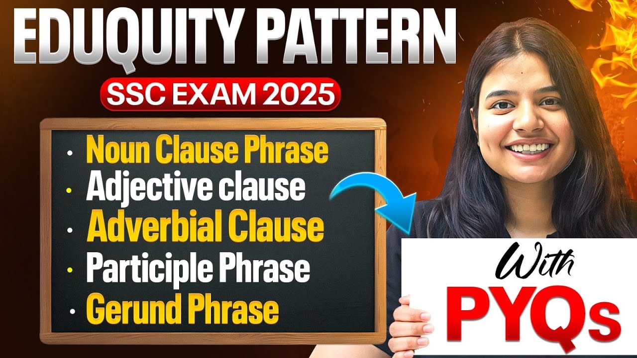 SSC 2025 🔥 Clause & Phrase Based Questions of Reading Comprehension | SSC CGL | CHSL | Steno 2026