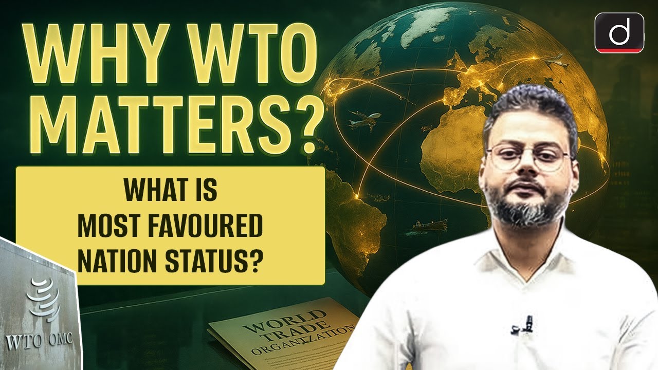 Story Behind Establishment of WTO | Key WTO Principles | UPSC | Drishti IAS English