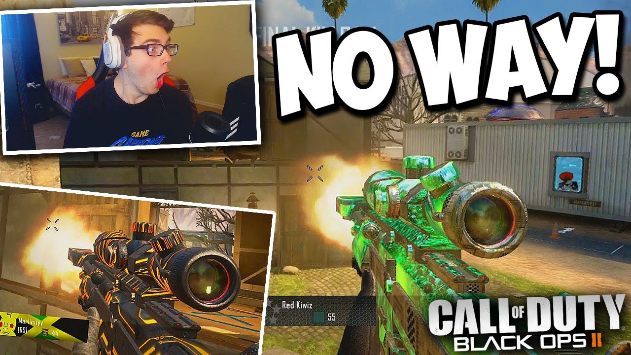 FAN TRICKSHOTS ME RIGHT AFTER I HIT AN INSANE WALLBANG! - BO2 Trickshotting