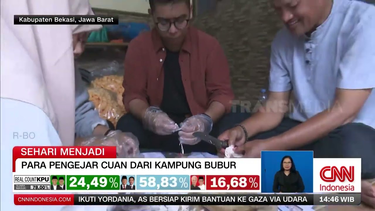 Sehari Menjadi Pedagang Bubur Tambun | REDAKSI (02/03/24)