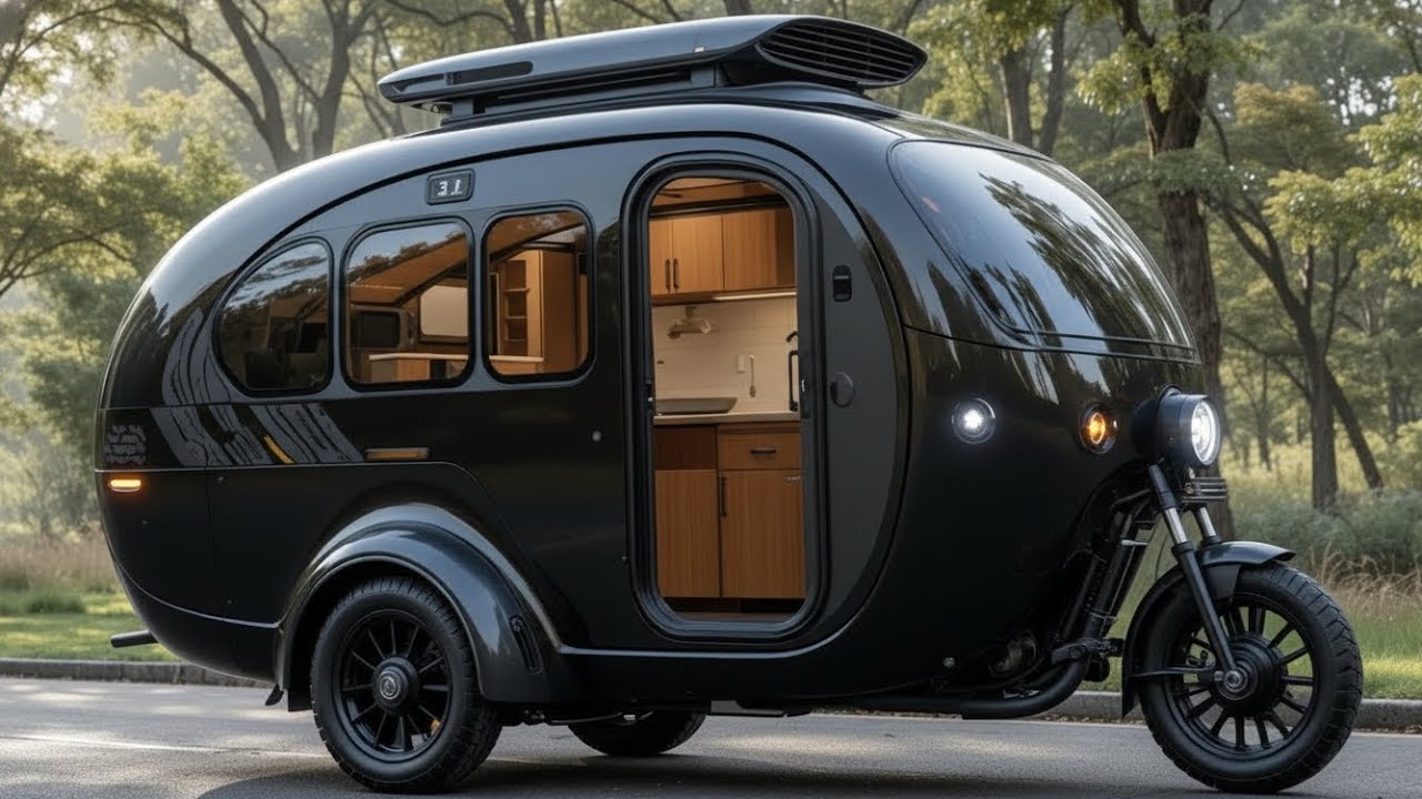 This 2026 Futuristic Tricycle RV Camper Will Change the Way We Travel Forever