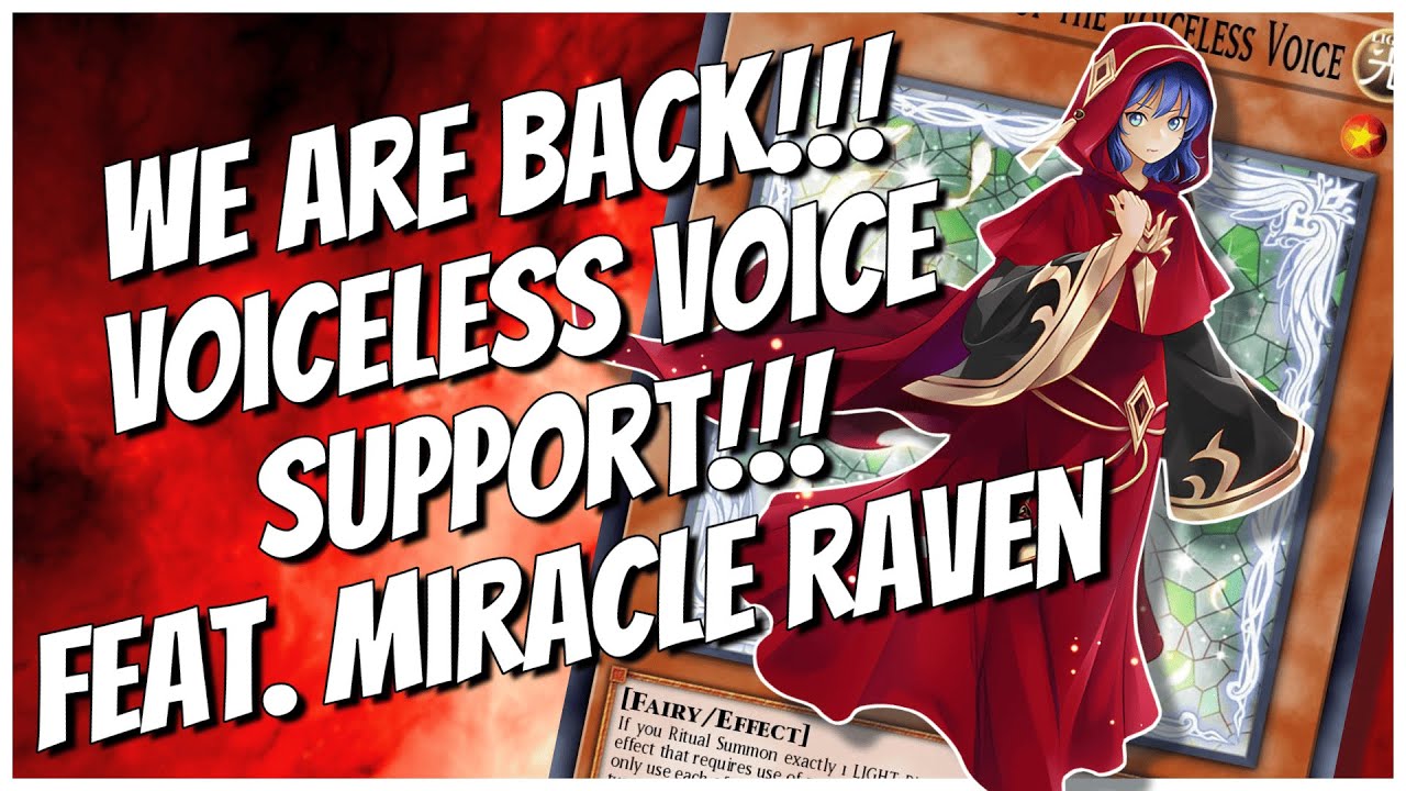 Yugioh│Voiceless Voice│New Support│Combo Video│#yugioh #yugiohtcg