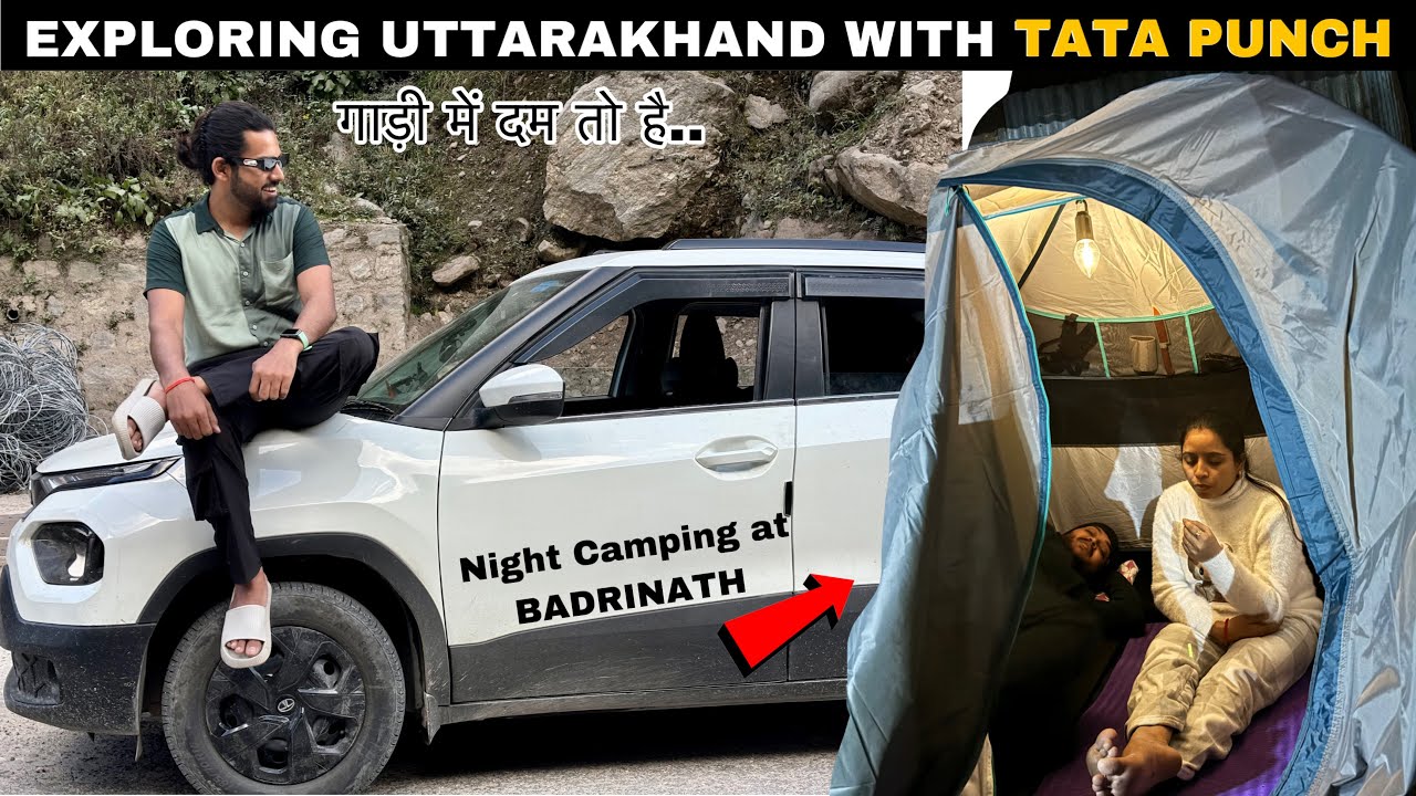 Exploring Uttarakhand with Tata Punch: Camping, Off-Roading & Outdoor Cooking || Weekend Wander Guy