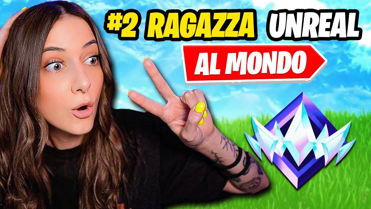 SONO la SECONDA RAGAZZA UNREAL al MONDO nella NUOVA STAGIONE 4 😱 FORTNITE ITA