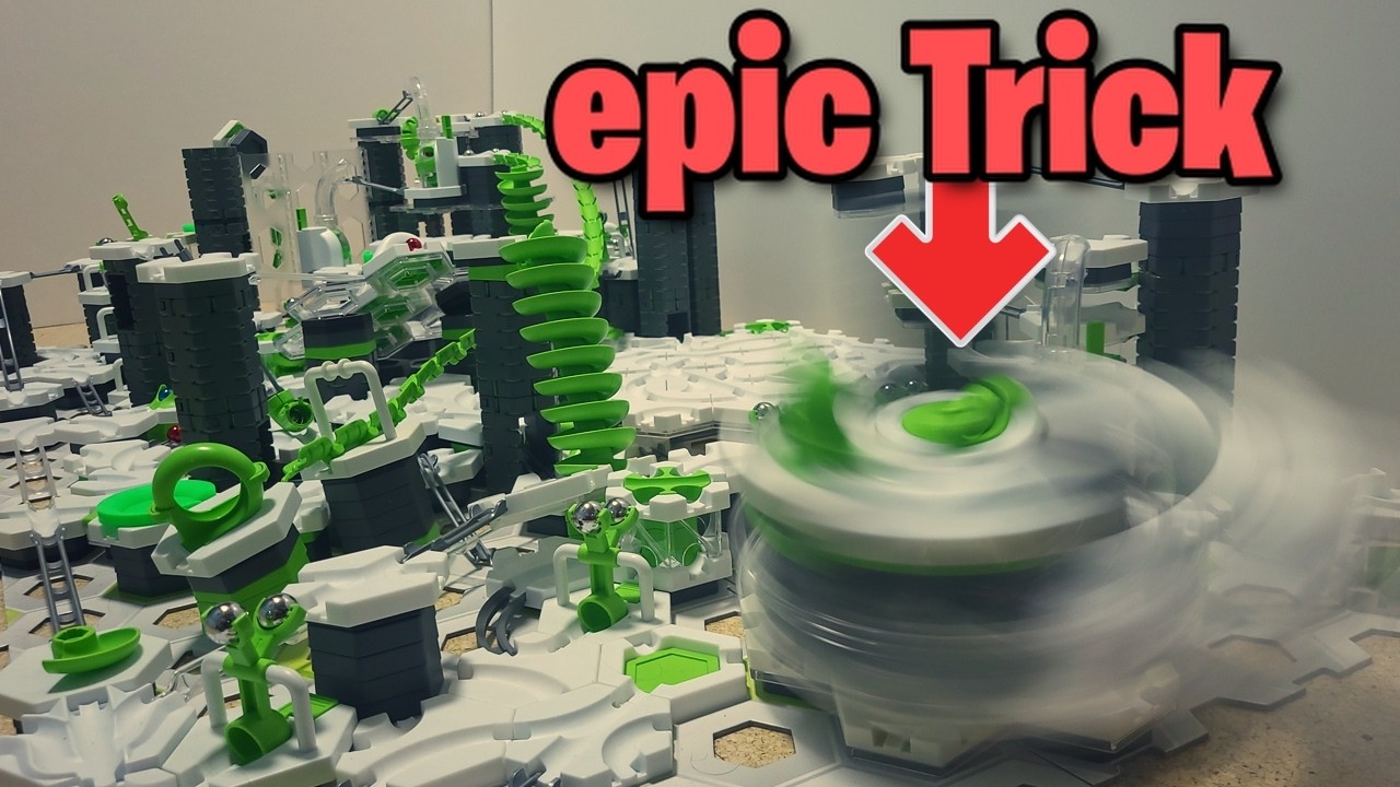 The best tricks in a GraviTrax MarbleRun​ and everything works