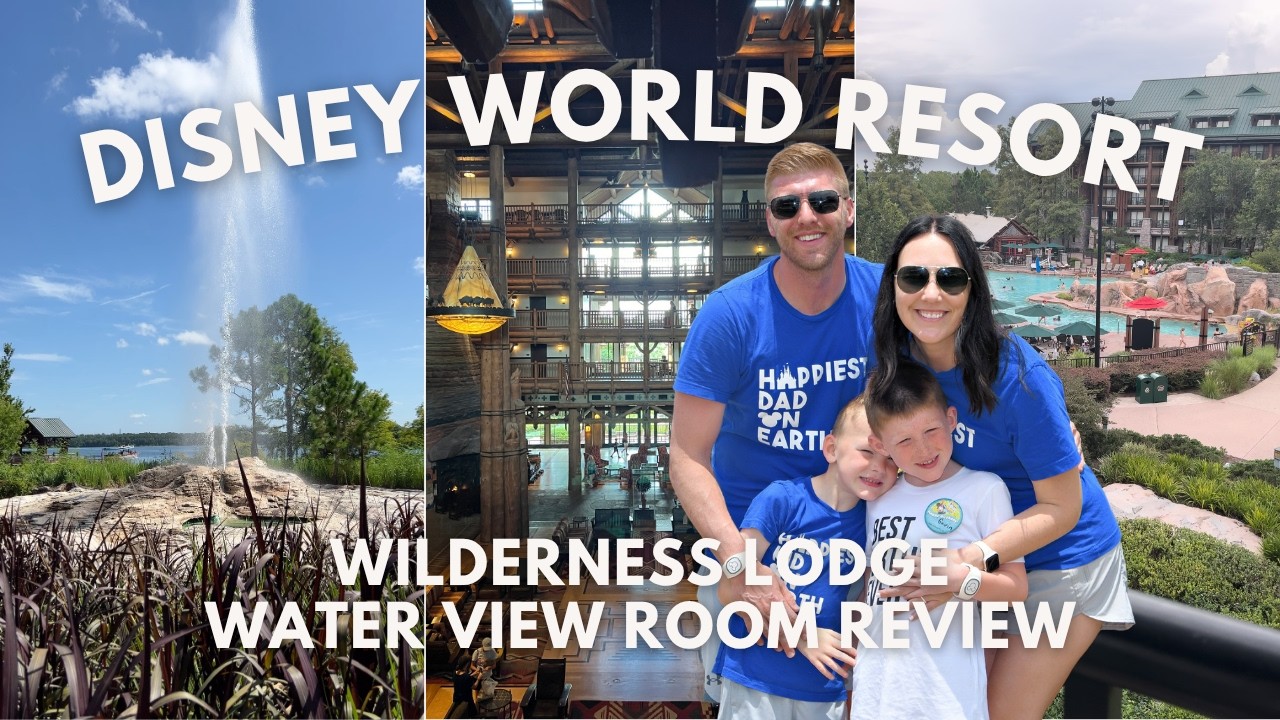 Disney Wilderness Lodge Room Tour | Water view Room Review