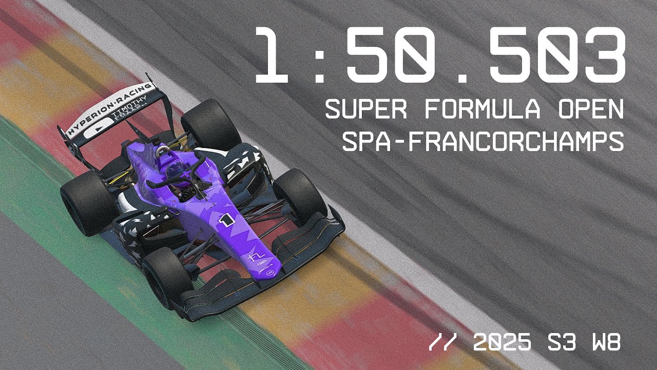 Hotlap | Super Formula Open - Spa