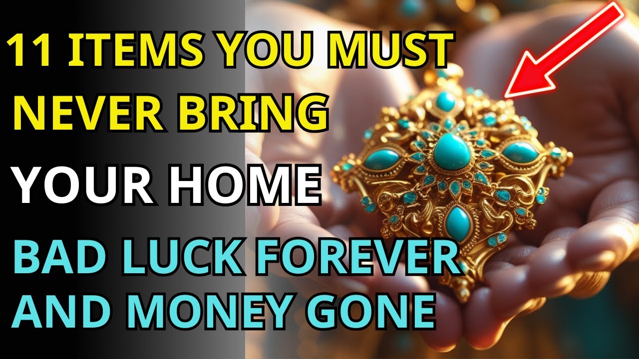 11 Forbidden Items You Never Bring into Your Home &ndash;Bad Luck Forever & Money Will Disappear! Fengshui