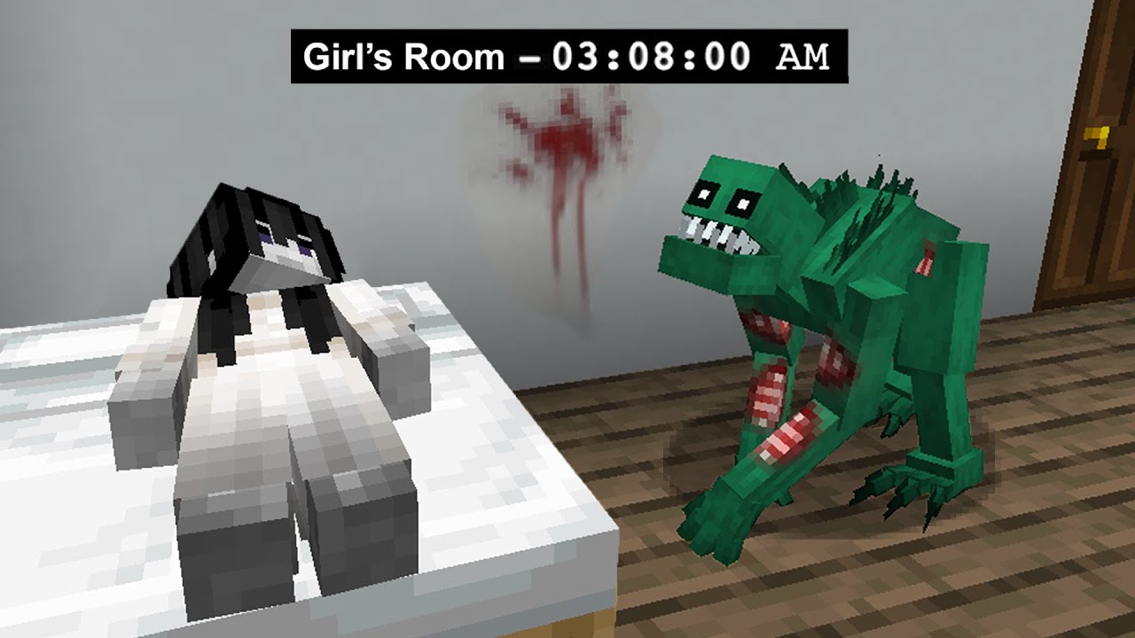 There's Something Wrong With Her Cat in Minecraft...