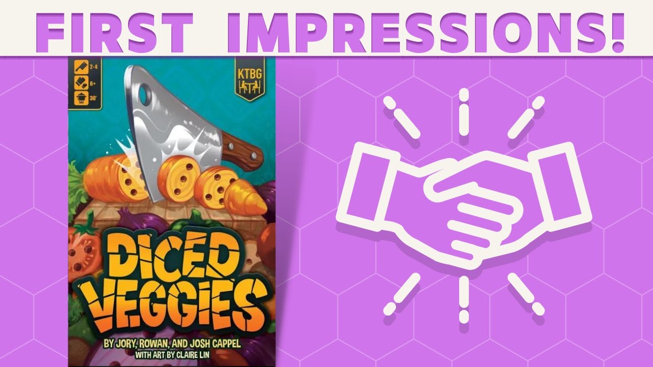 Diced Veggies - First Impressions!