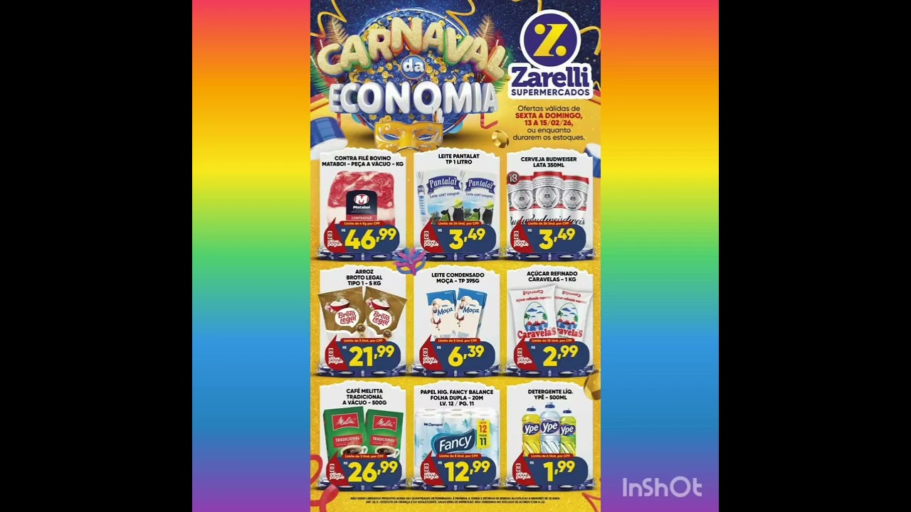Gravação jingle 13/02 Supermercado Zarelli 