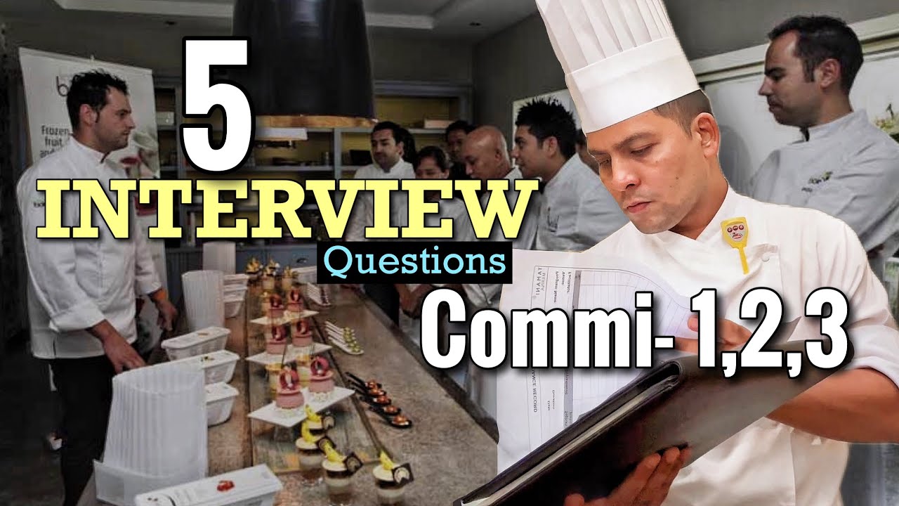 5 Important CHEF INTERVIEW Questions👨‍🍳|| is video se chef interview ki tyari krlo🫡