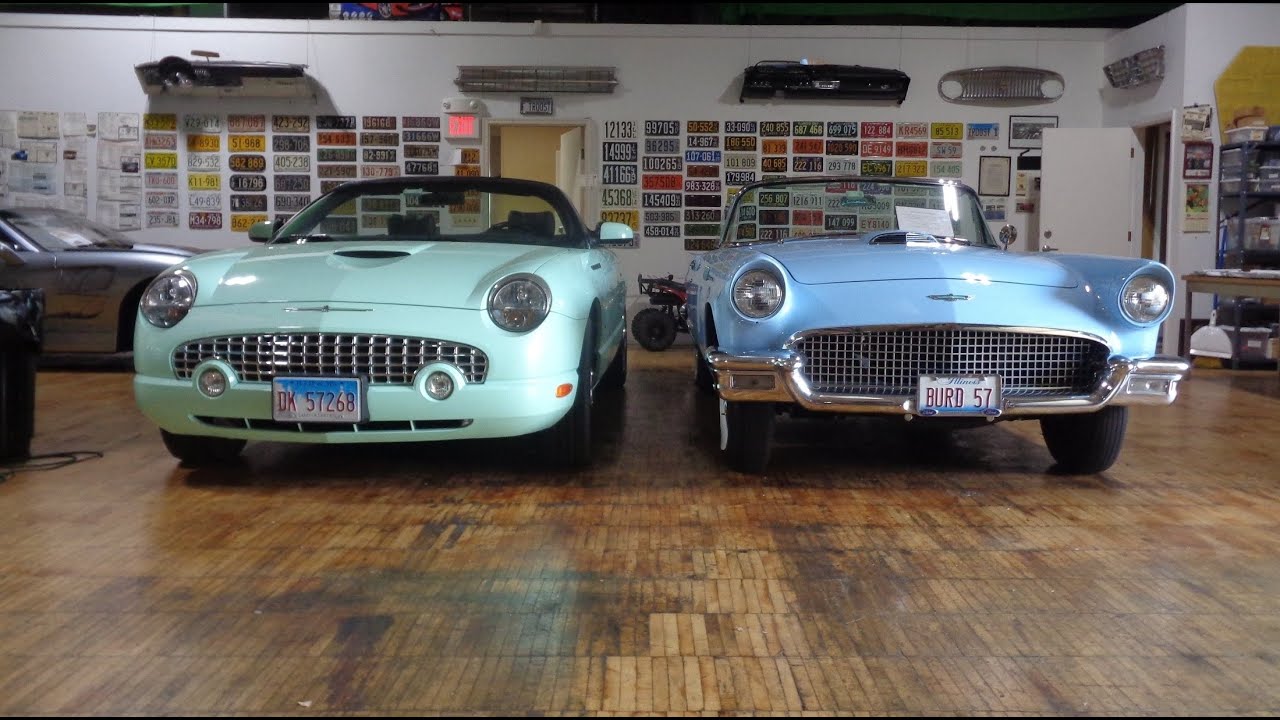 Early vs Retro Which would you choose? 1957 or 2004 Ford Thunderbird My Car Story with Lou Costabile