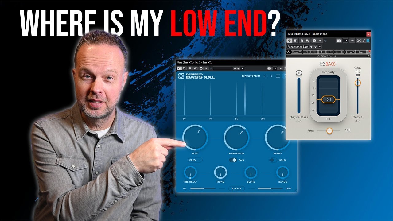 Get Your Low End Heard EVERYWHERE: Waves RBass & Denise Bass XXL