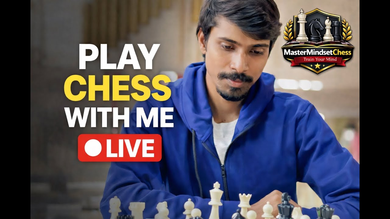 PLAY CHESS
WITH ME 🔴 LIVE