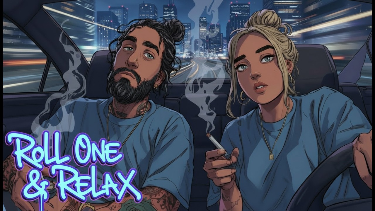 “Roll One & Relax” Playlist — 420 Vibe Music | Chill Rap • Bluesy Hip-Hop • Stoner Mood