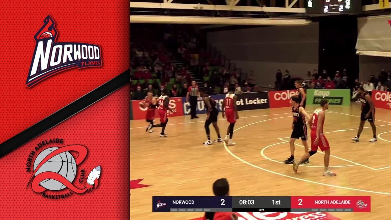 NBL1 Men | Norwood Flames vs. North Adelaide Rockets - Game Highlights