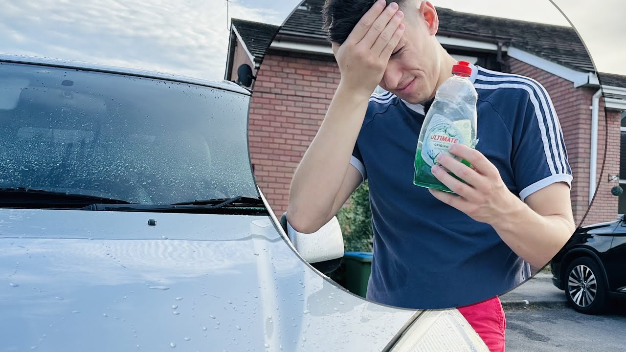 FAIRY LQUID VS CAR WAX - TERRIBLE IDEA!