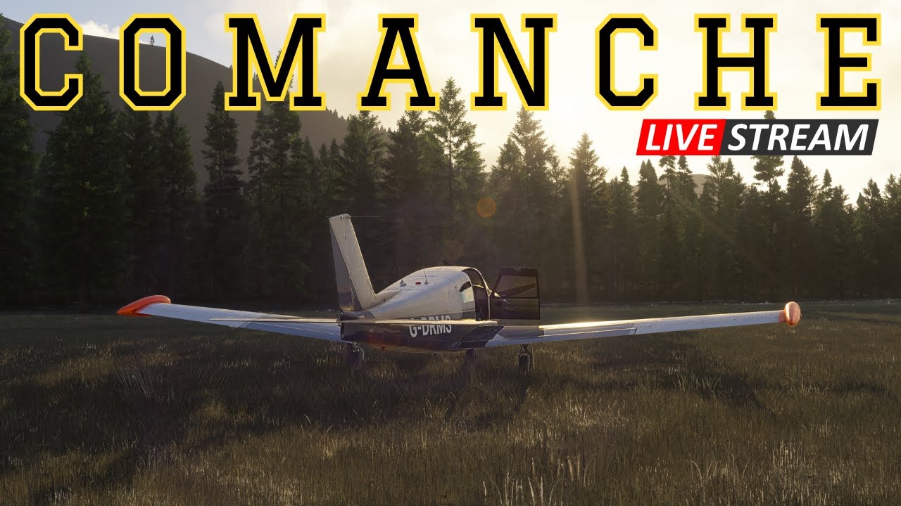 Livestream -  A2A Simulations Comanche 250 Saturday Relaxed Flight Microsoft Flight Simulator 2024