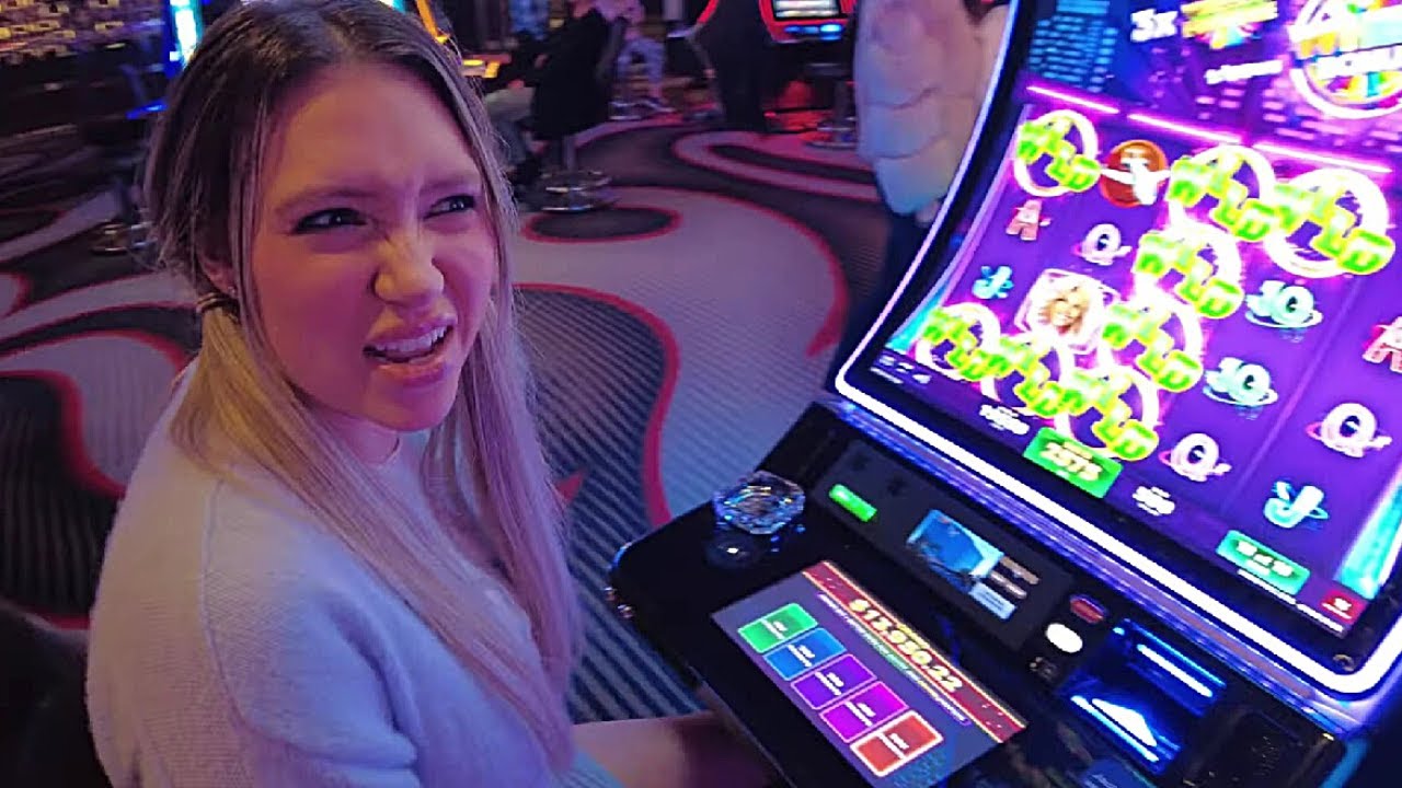 This is Why She ALWAYS Wants to The Play Wheel of Fortune Slot