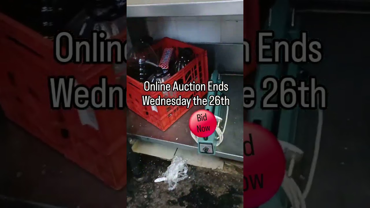 Online Auction of Butchery & Shop Equipment. View & Bid Online 