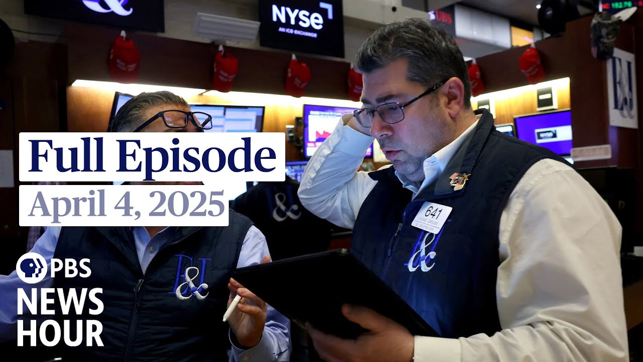 PBS News Hour West live episode, April 4, 2025