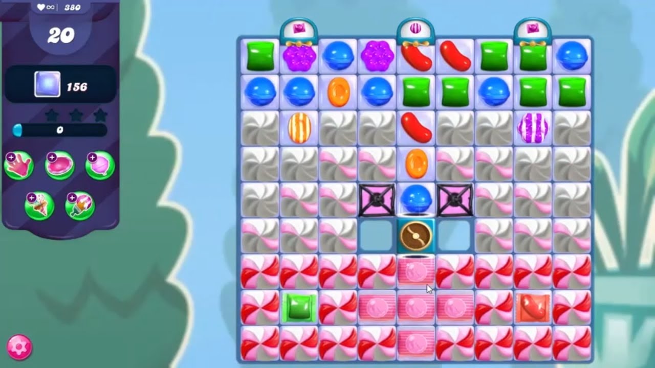 Candy Crush Saga LEVEL 380 NO BOOSTERS (new version)
