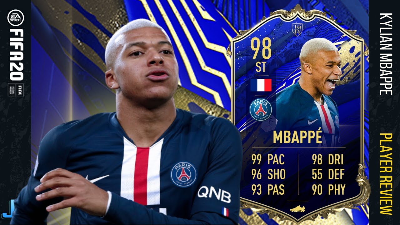 THE BEST STRIKER IN FIFA 20?! FIFA 20 TOTY 98 MBAPPE REVIEW! FIFA 20 Ultimate Team
