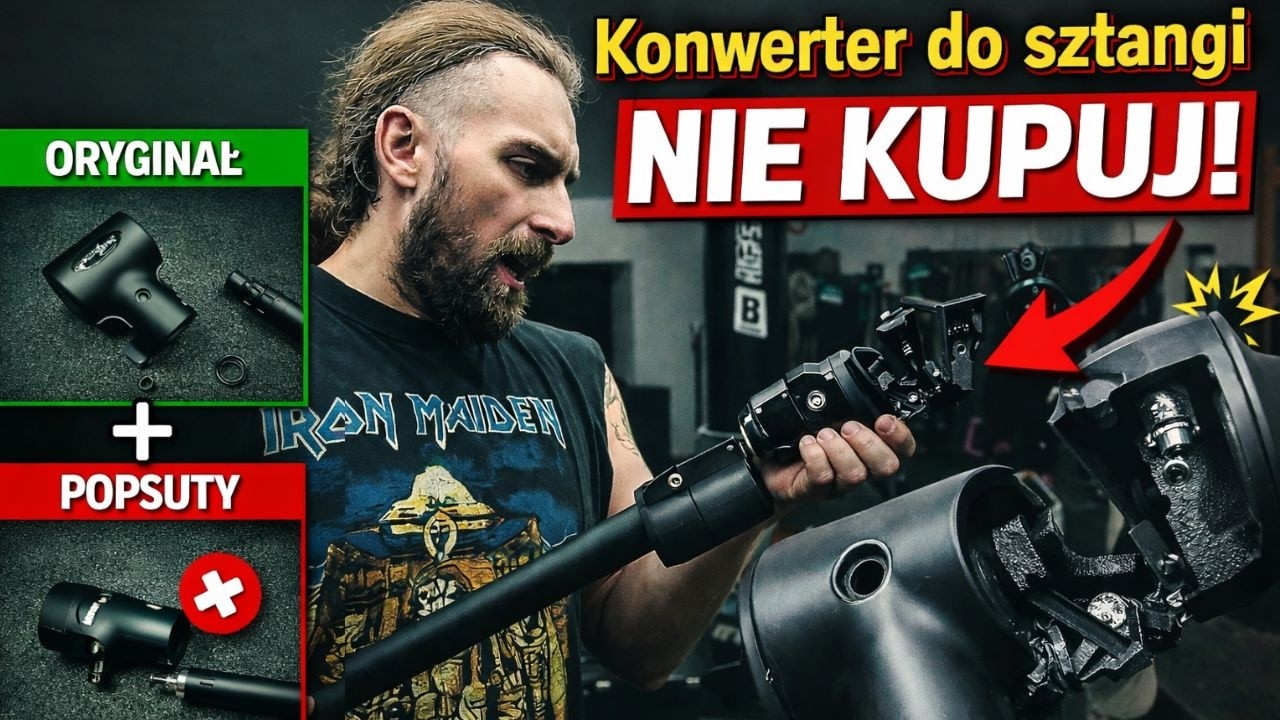 Konwerter do sztangi - Opinia / NIE KUPUJ TEGO