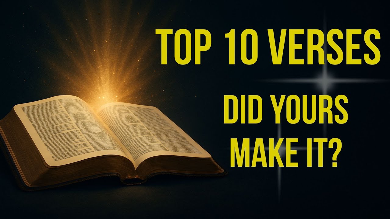 Top 10 Most Searched Bible Verses (KJV)