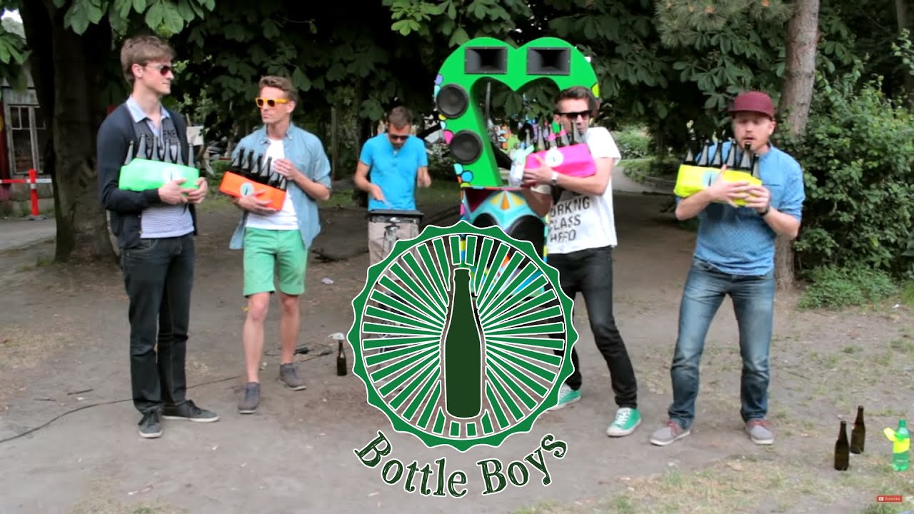 Bottle Boys feat. Karmakanonen - 80s and 90s Dance Hits on Beer Bottles