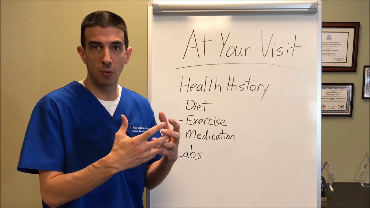 What to expect when you come to Superior Health Solutions