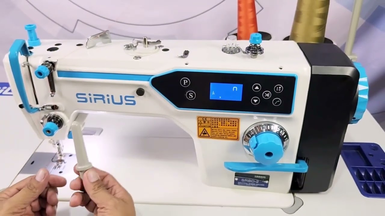 Maquina Recta Industrial SIRIUS motor servo Corte De Hilo SRBD-2