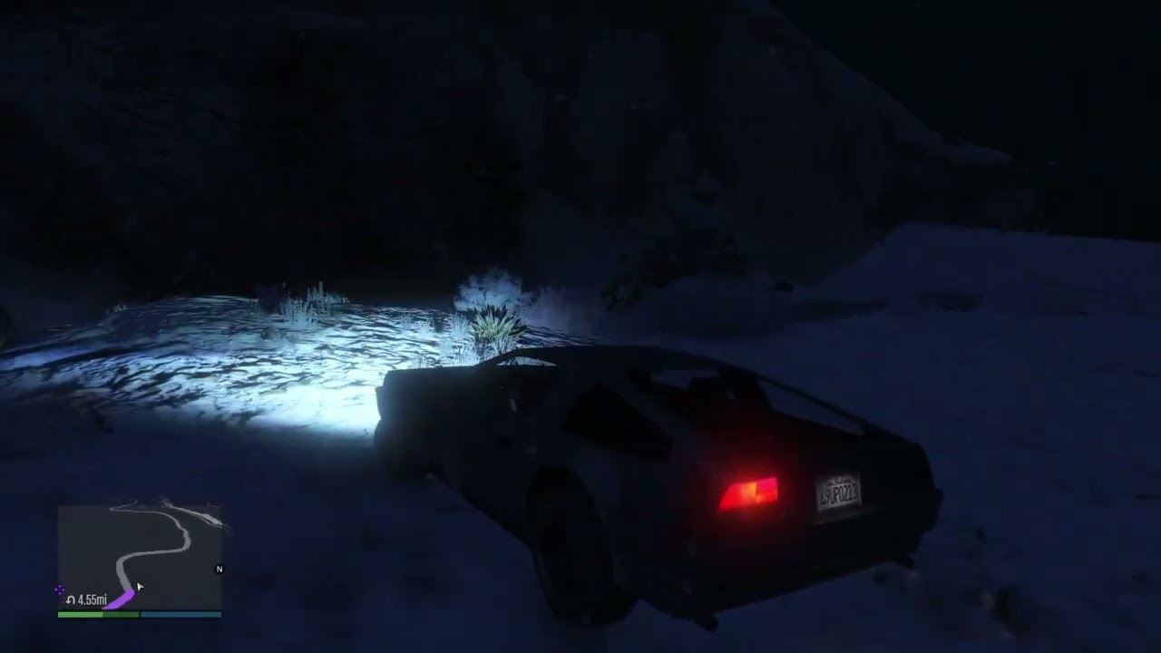 Grand Theft Auto V Snowy Ride
