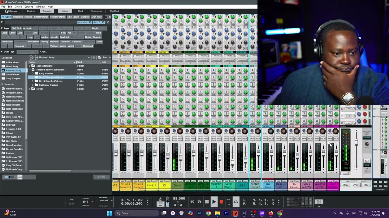 Making a beat like Anomalie (Yea right LOL)