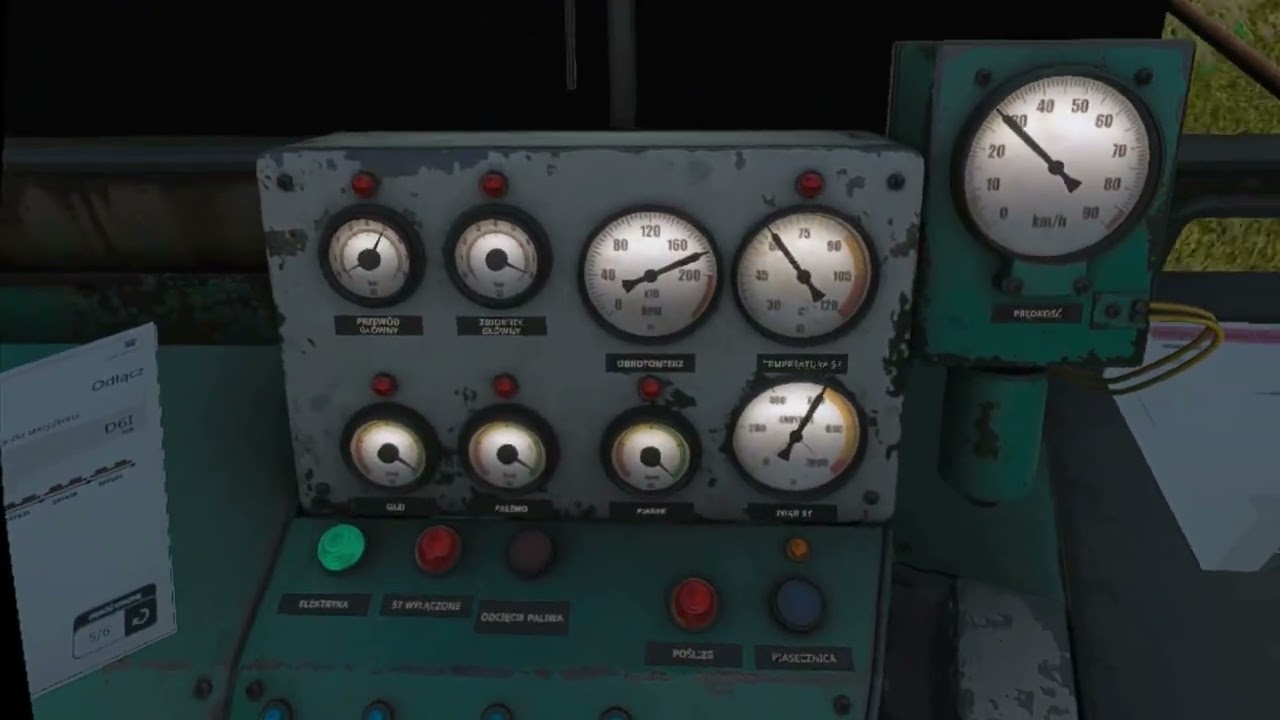 Derail Valley VR / Lok: DE2+DE2 / Huta(SM) - Fabryka Towarów i Miasto(GF)