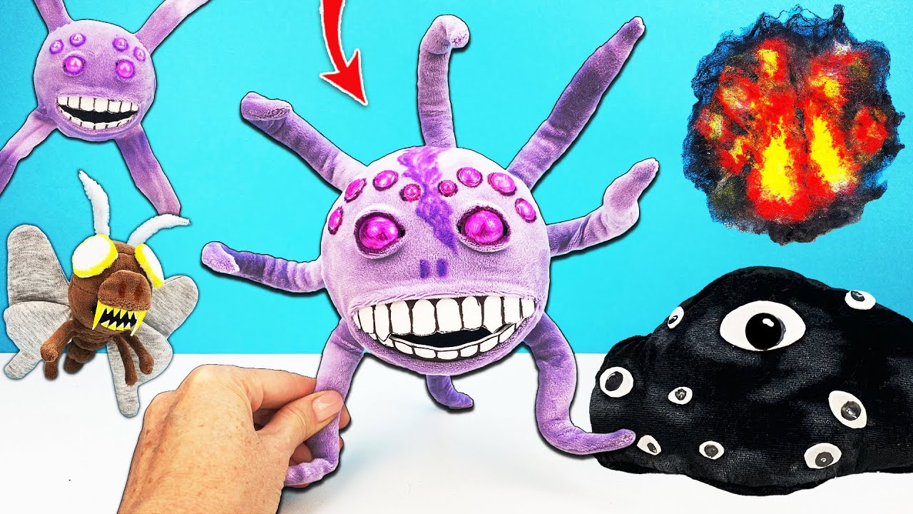 DIY Making Roblox DOORS: FLOOR 2 FULL plush + ALL CUTSCENES & BOSSES