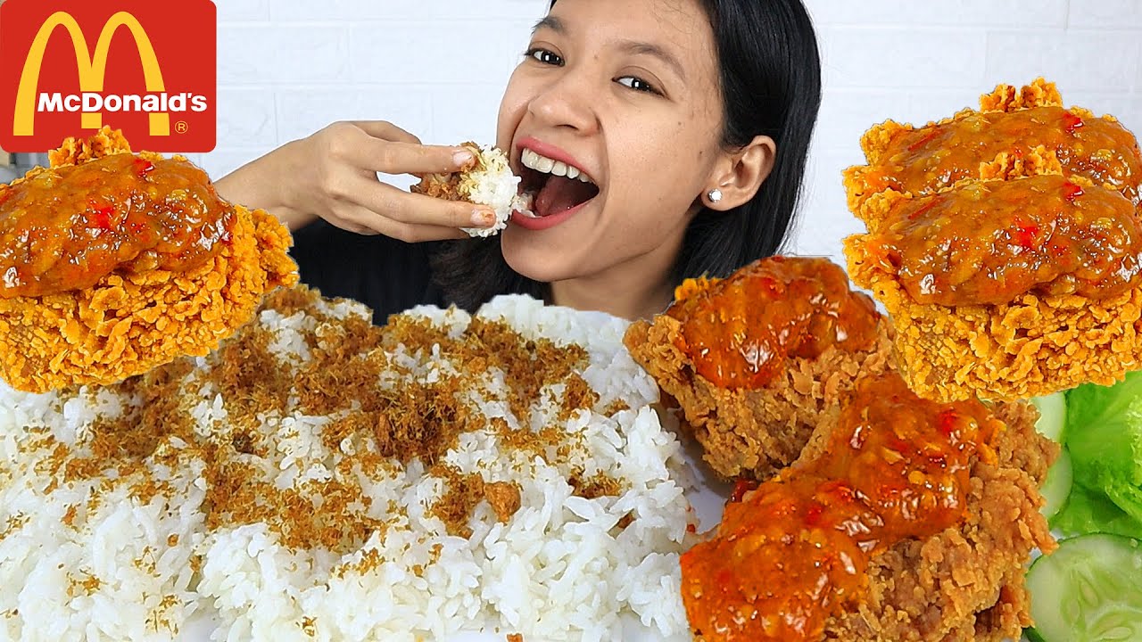 MUKBANG MCD LENGKUAS SAMBAL BAJAK MENU TERBARU
