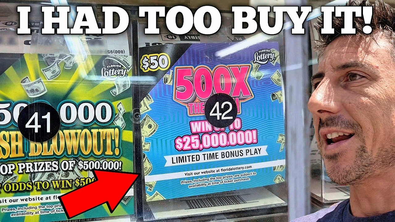 I Had to Buy It! New 500X Ticket - Scratch Life🚀