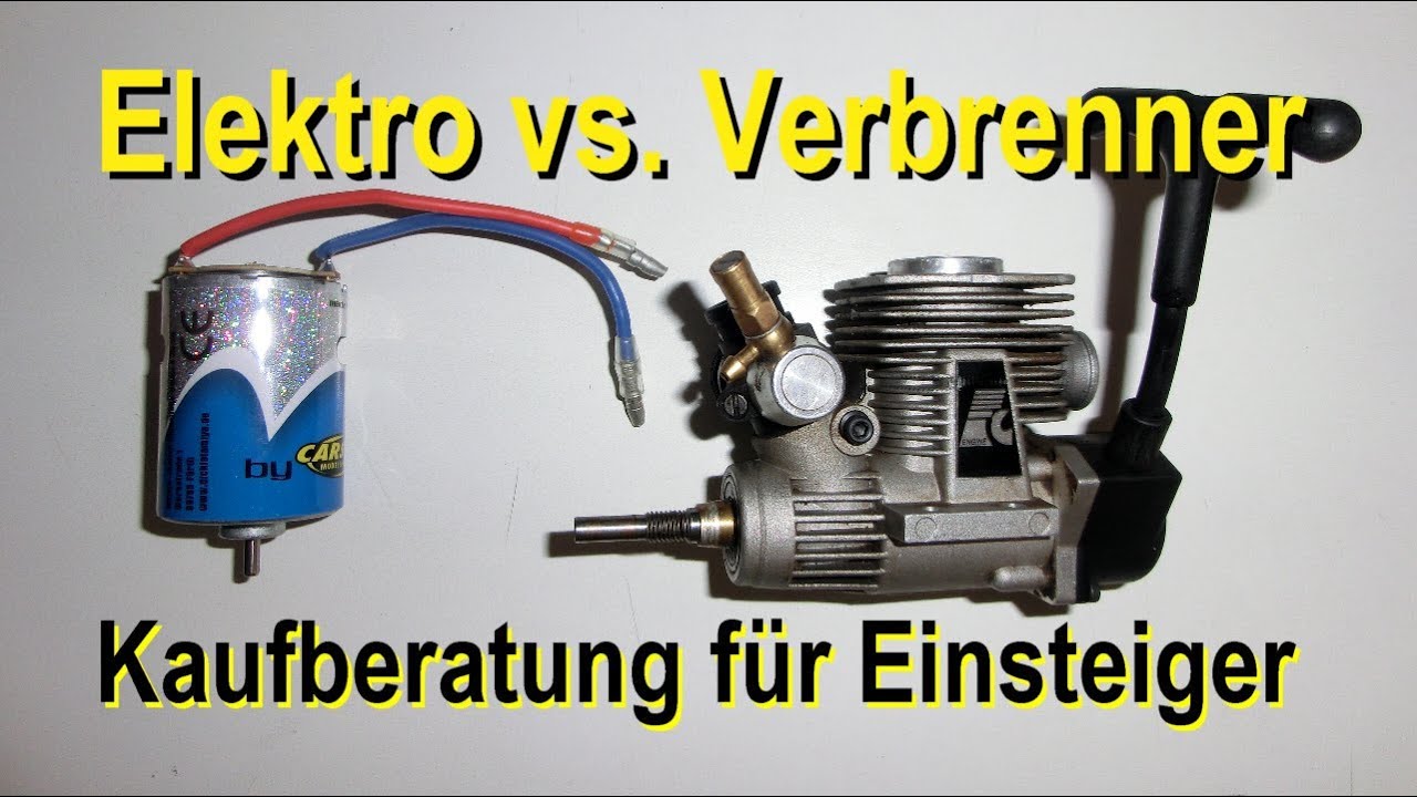 Verbrenner vs. Elektro / Nitro vs. Brushless - Beratung zur Kaufentscheidung - Darconizer RC