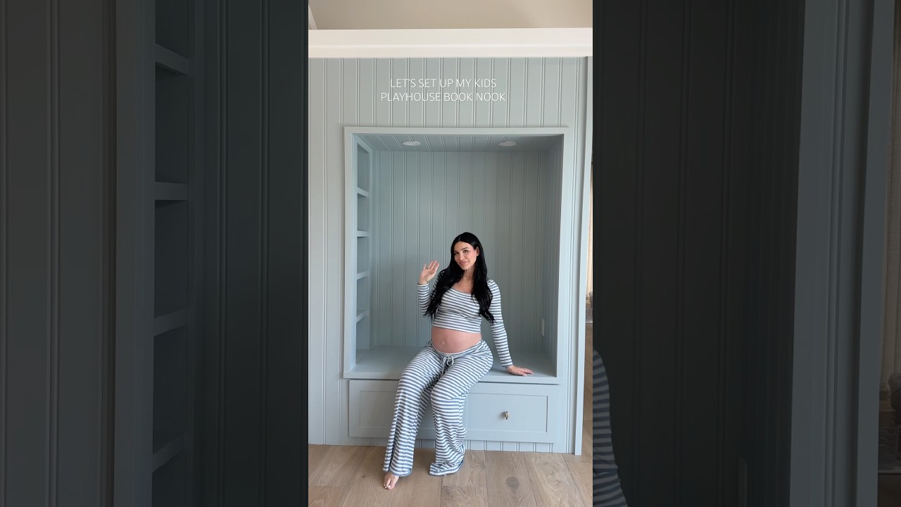 I&rsquo;m in love with this little space 🥹 #family #parents #moms #momlife #shorts #playroom #home