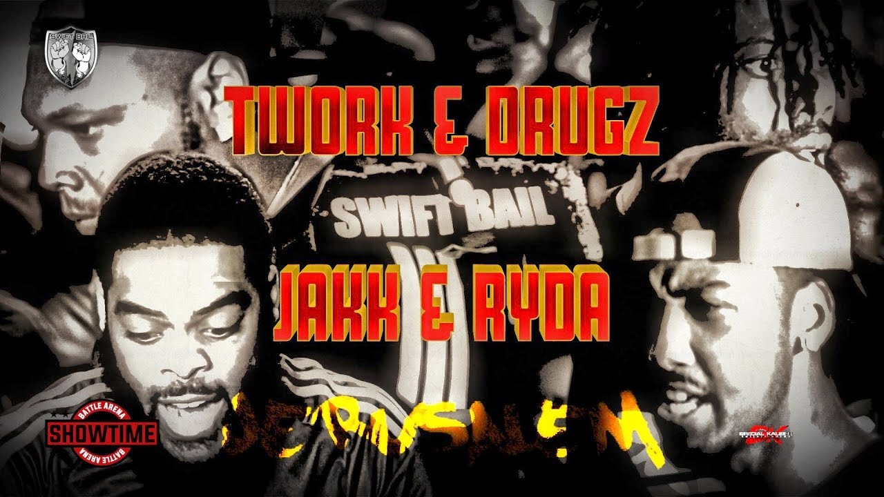 SHOWTIME BATTLE ARENA: NU JERZEY TWORK x DRUGZ vs JAKKBOY MAINE  x RYDA