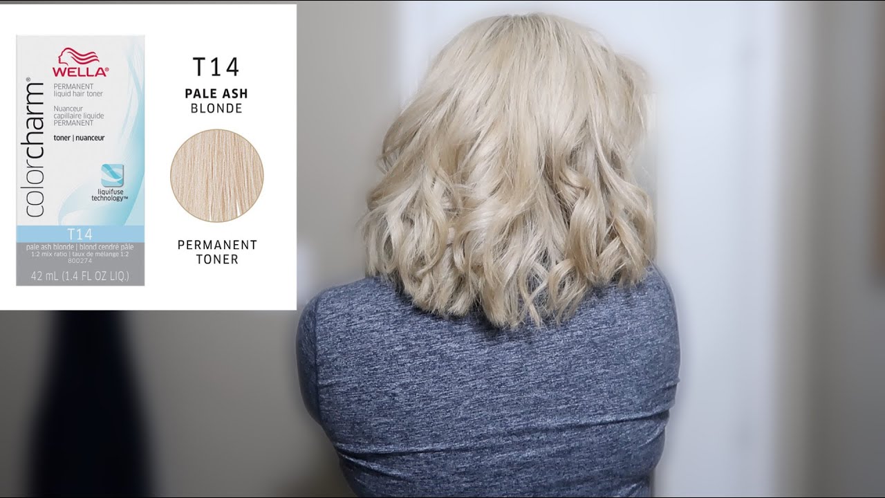 КАК ТОНИЗИРОВАТЬ ОСВЕТЛЕННЫЕ ВОЛОСЫ В ДОМАШНИХ УСЛОВИЯХ | WELLA T14