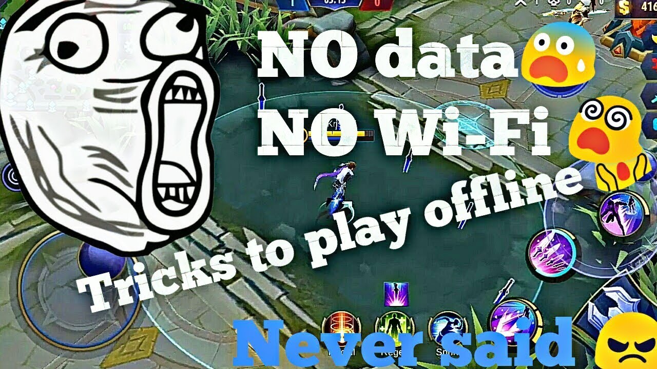 How to play/practice the game mobile legends offline. Offline mode, Never said.